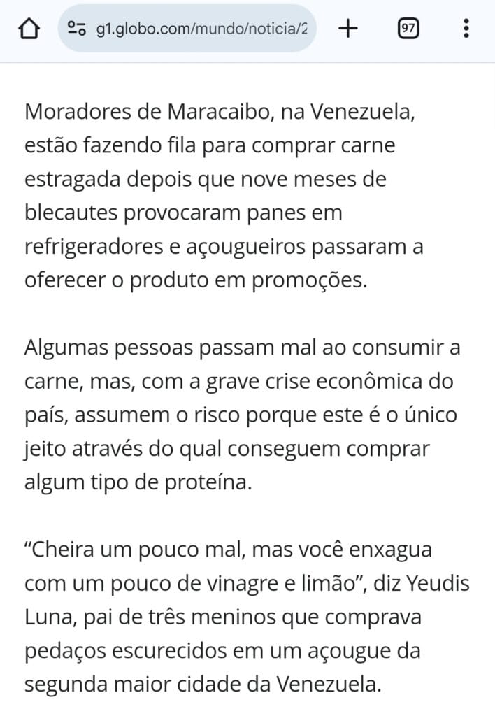 Screenshot_20241108_133957_Chrome-2-708x1024 CRISE NA VENEZUELA, PESSOAS COMEM CARNE PODRE PARA SOBREVIVER!