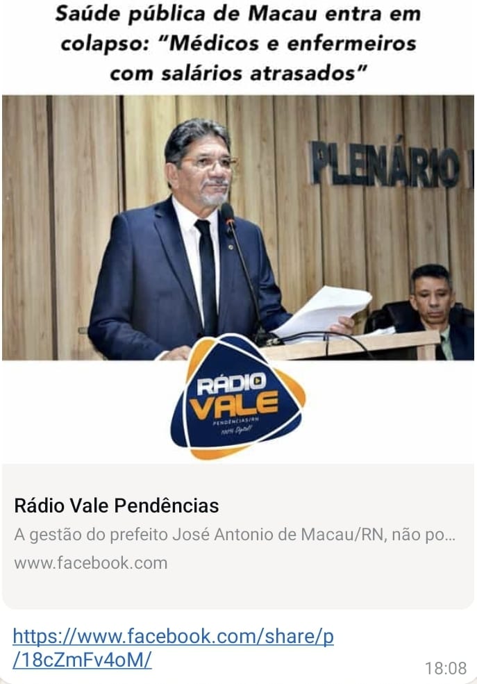 Screenshot_20241226_184113_WhatsApp MACAU, A CRISE NA SAÚDE DE MACAU VIROU NOTÍCIA ESTADUAL