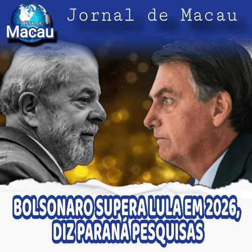 Bolsonaro supera Lula na disputa em 2026, diz Paraná Pesquisas