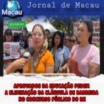 Aprovados da educação pedem a eliminação da cláusula de barreira no concurso público do RN