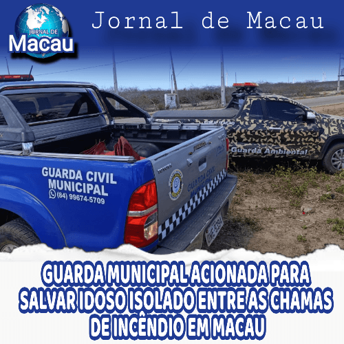URGENTE: IDOSO ISOLADO ENTRE AS CHAMAS DE INCÊNDIO EM MACAU